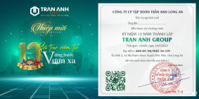 Kỉ Niệm 13 năm Thành lập cty Trần Anh chiết khấu Khủng ngay 10% trong ngày mở bá