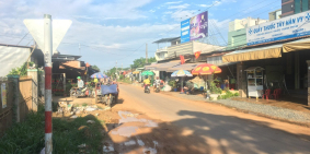 Đất Bàu Đồn, gần KCN Phước Đông, có thổ cư, SHR, 325tr nền 120m2