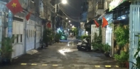 Nhà bán 2 lầu mặt tiền đường xe hơi thông 2 chiều, 83 Đào Tông Nguyên,TT Nhà Bè