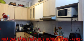 BÁN TÒA NHÀ CAO TẦNG TRẦN DUY HƯNG 6 TẦNG - 47M2 - 12M MẶT TIỀN - 3 MẶT THOÁNG