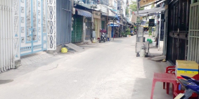 Nhà (4.3*16m)/NH chữ L HXH Dương Bá Trạc, hẻm cafe nhật nguyệt P1 Q8