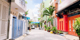 Đường 7M: Nguyễn Văn Tố (4x17.1M) 1 Lầu, Cách MT Vườn Lài 50M - Giá 6.8 tỷ TL