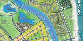 Bán 582m2 Đất Biệt Thự tại khu đô thị GreenCity Vị trí gần sông Cách biển 500m