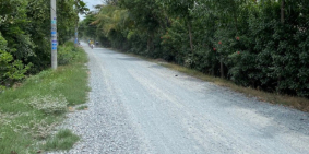 Bán nhà vườn 2560 m2 (2000 m2 thổ cư). Đường Lê Thị Lơn, ấp 4, Bình Mỹ, Cu Chi