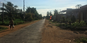 Đất sát vách KCN Phước Đông 3200ha, giá rẻ 325tr 1 nền