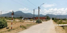 Bán đất mặt tiền Quốc Lộ 1A liền kề Cảng quốc tế Cà Ná