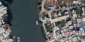 bán đất lô góc dự án khu dân cư Công Ích Quận 4, phường Phú Mỹ, Quận 7.đường 20m