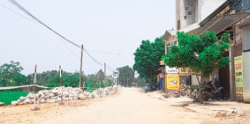 Đất Quốc Oai 2 mặt tiền+cạnh bện viện trung ương 2 + sát đại lộ Thăng Long