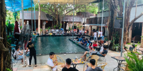 Sang nhượng quán Cafe và câu tôm giải trí, 23 Hồng Đức, Thủ Đức, 50tr.