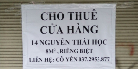 Chính chủ cho thuê cửa hàng riêng biệt mặt phố lớn