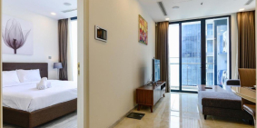 Cần bán căn hộ giữa lòng Sài Gòn - Vinhomes Golden River - 1PN thiết kế sang trọ