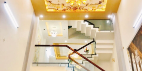 Biệt thự đường Thống Nhất, Gò Vấp, 5 tầng - HXH - Nở hậu. 0786596365