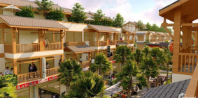 Nhà 4 tầng full nội thất, trong Resort khoáng nóng gần Hà Nội, giá cạnh tranh