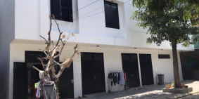 Nhà đẹp MT đường, sau lưng bến xe 500m