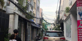 Nhà Tân Bình, HXH Lý Thường Kiệt, 4x24m, 4 tầng, 100tr/m2