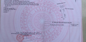 Sở hữu đất mặt tiền kinh doanh ngay đối diện khu công nghiệp thuộc tx. Phú Mỹ