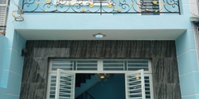 Nhà mới xây xong shr Bình Chánh 1 trệt 1 lầu