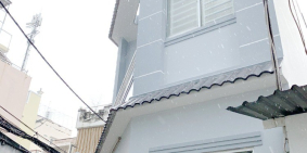 Nhà 5.7*7.4m/1lầu, nhà mới hẻm 115 Lò Siêu Phường 8 Quận 11