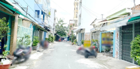 Nhà hẻm xe tải quay đầu đường Nguyễn Chế Nghĩa Thông Mạc Vân P13 Q8