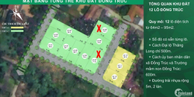 ĐẤT NỀN SỔ ĐỎ TỪNG LÔ KHU CÔNG NGHỆ CAO HÒA LẠC - LH: 0916.992.778