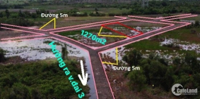 1000m đất ngay Vành Đai 3, Đường xe hơi tới đất mặt tiền rạch lớn giá chỉ 900tr