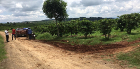 Đất hai mặt tiền, đường 8m, xã Ninh Gia, Đức Trọng, Lâm Đồng.