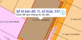 Bán đất mặt tiền xã Bình Lợi, Vĩnh Cữu. Dt 83,5 x 43m. SHR. Giá tốt 7tỷ6