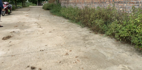 đất đẹp đường 8m bắc thượng - quang tiến - sóc sơn, giá 7 triệu/m2. LH -