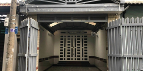 Nhà nguyên căn 1/ cho thuê ngay trung tâm Q.12 cách Lê Văn Khương 100m