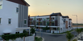 Nhà 1 trệt 1 lầu cho thuê Sun Casa khu CN Vsip 2 thủ dầu một, gọi Trí 0967674879