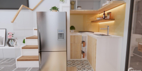 Cho thuê căn hộ dịch vụ 34m2 1Pn - Full Nội thất, chỉ 6tr/tháng