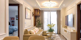 Bán căn 2PN 76m2 HDI Tower Lê Đại Hành 7,2 tỷ full đồ, view hồ