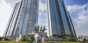 Bán căn góc 3PN, tầng cao, view sông Hồng, dự án 5 sao tại Sunshine City Ciputra