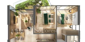Sol Forest - Tòa tháp đẹp nhất Ecopark chỉ cần có 300 triệu bạn sở hữu ngay 2PN