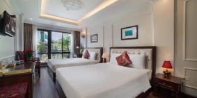 KHÁCH SẠN MẶT PHỐ CỔ - 8 TẦNG x 105M  2 THANG MÁY