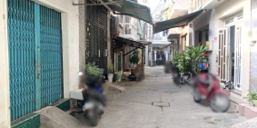 Nhà cấp 4 (4*20) mặt tiền Đường số 9 Phường 4 Quận 8