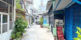 3.5*27m/nở hậu 3.97m hẻm 141 đường Tám Danh Phường 4 Quận 8