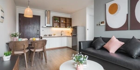 Cho thuê căn 3PN+2VS full đồ 17tr/th Trần Duy Hưng. Lh: 0973106171