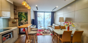 Chính chủ cho thuê căn 2PN+2VS full đồ 12tr/th tại West Point. Lh: 0973106171