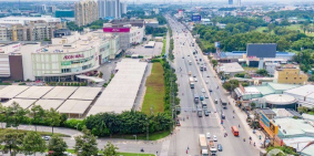 Bán gấp lô đất mặt tiền quộc lộ 14 ,txa Bến Cát, BD.chỉ 258tr/nền