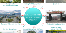 Bán đất sân vườn biệt thự Km8 Quang Hanh. Giá ưu đãi từ chủ đầu tư chỉ từ 6 triệ