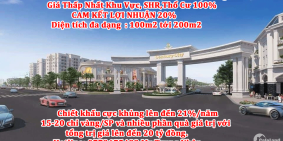 Đất Nền Century City TT Thành Phố Sân Bay Long Thành Giá Thấp Nhất Khu Vực, SHR,