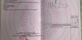 BÁN ĐẤT MẶT TIỀN TP .BIÊN HÒA GIÁ 350TR SỔ RIÊNG - THỔ CƯ