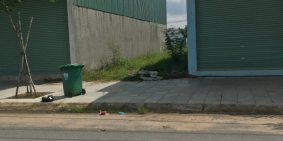 Bán lô đất mặt tiền ĐT 824 Mỹ Hạnh Bắc, Đức Hòa, Long An. 80m2 giá 395tr