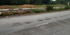 đất mặt tiền 838 hơn 50m gần chợ khu dân cư 170t/m ngang