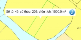 Đất trồng cây lâu năm 950tr/1000m2, view sông Phú Đông Nhơn Trạch ĐN