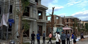 Biệt thự 3 tầng 3 mặt thoáng ngay tại trung tâm thành phố,view sông Cầu Rào