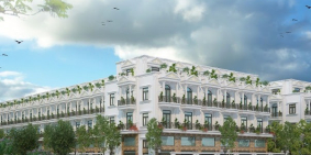 Nhà phố thương mại quận 12 gần Ngã Tư Ga mặt tiền Hà Huy Giáp