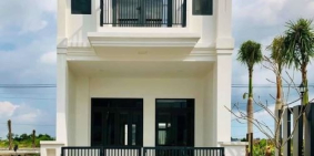 Cần Bán Căn Nhà 1trệt 1 Lầu . Diện Tích 120m2 . Ngay KDC An Phú Tây . Shr