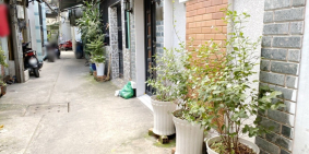 Nhà (DT:41.2m2/Nở hậu/lầu) hẻm Âu Dương Lân P3 Q8